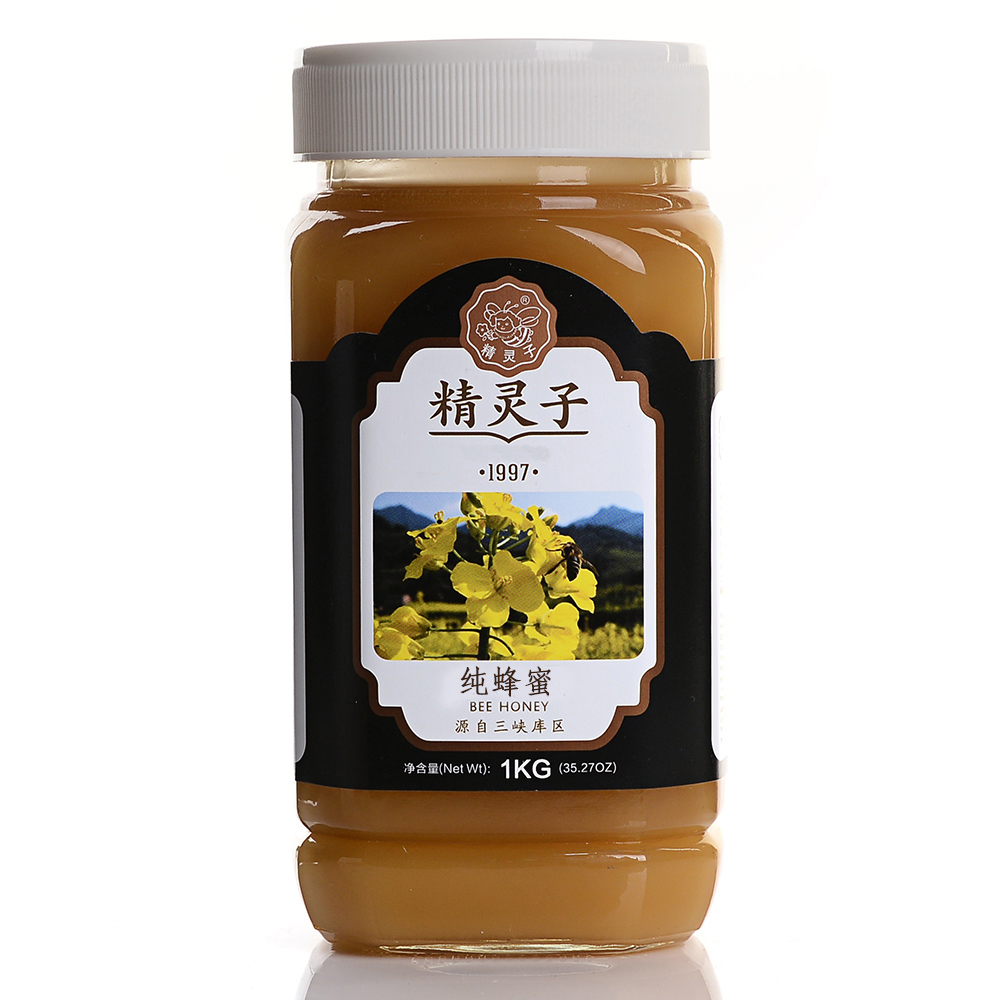 天然健康纯净无添加蜂蜜 原生态农家自产纯正成熟蜜 1kg纯蜂蜜
