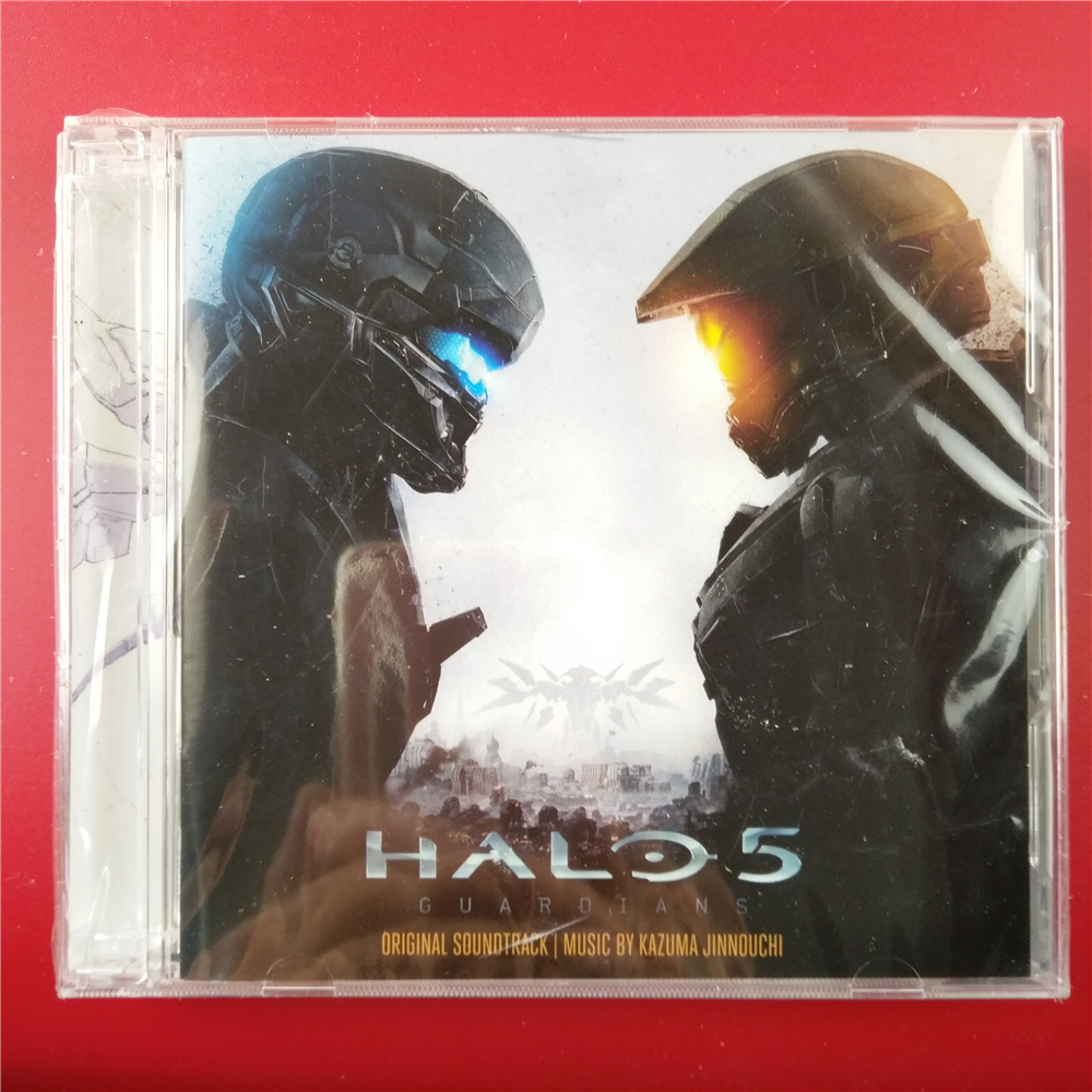 美版未拆 现货 Halo 5  Guardians 光环5 守护者原声乐 OST 2CD