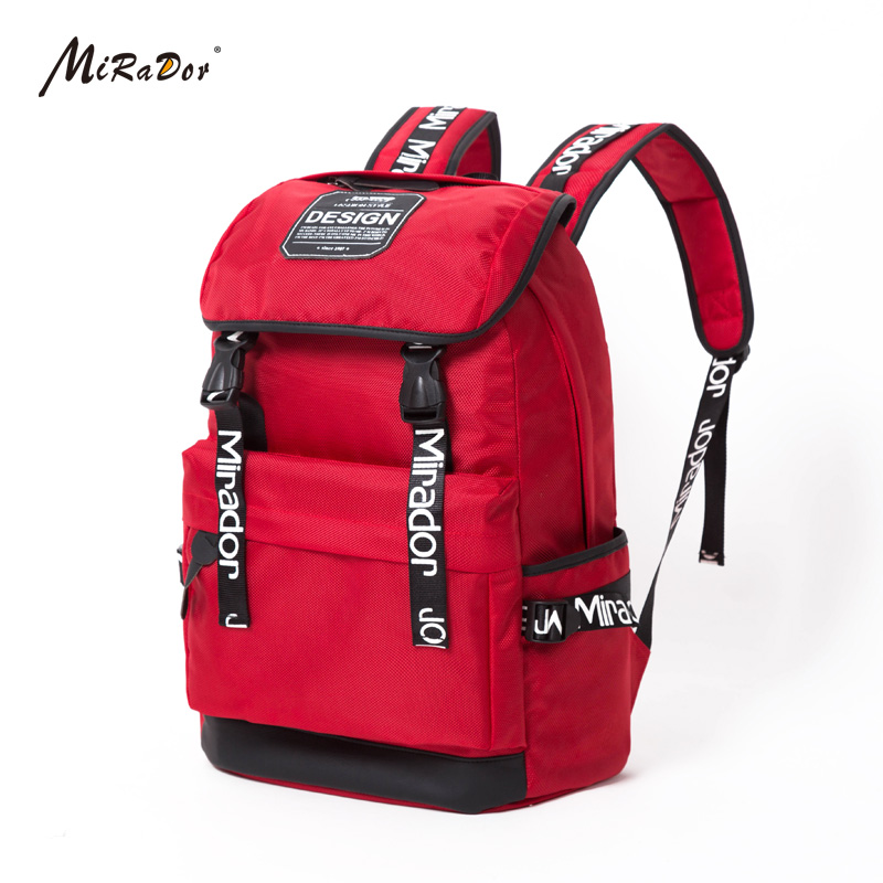 Mirador韩版大容量旅行背包运动休闲书包中学生女包男包双肩包