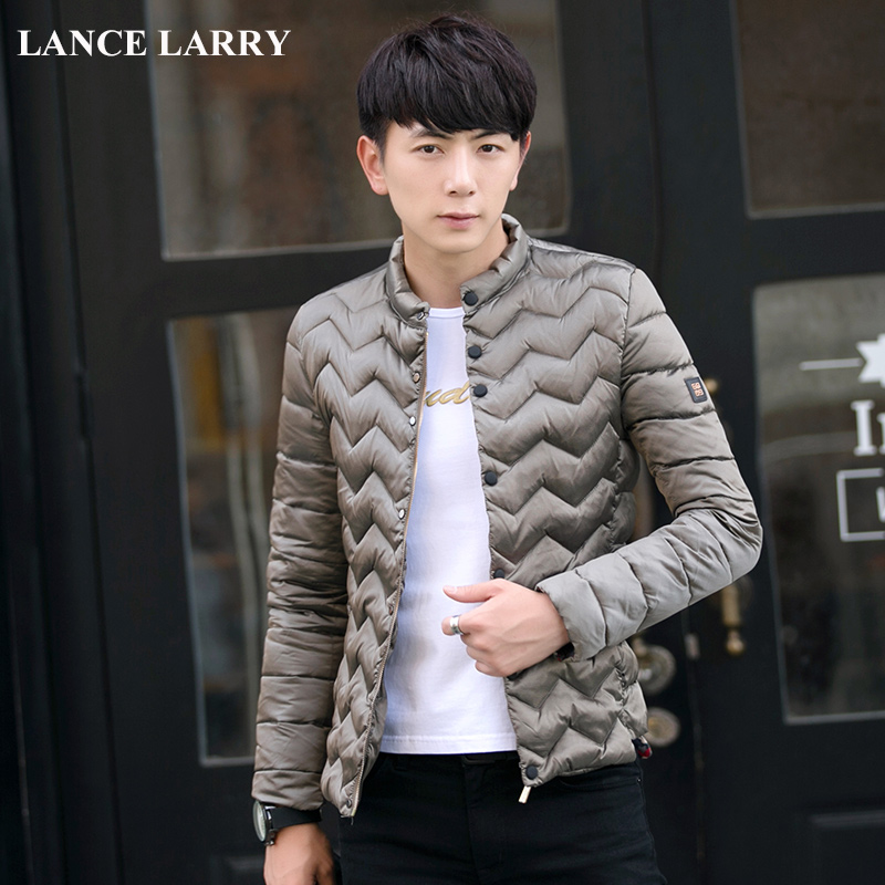 lancelarry2015秋冬新款男士棉衣加厚保暖棉袄棉服外套潮