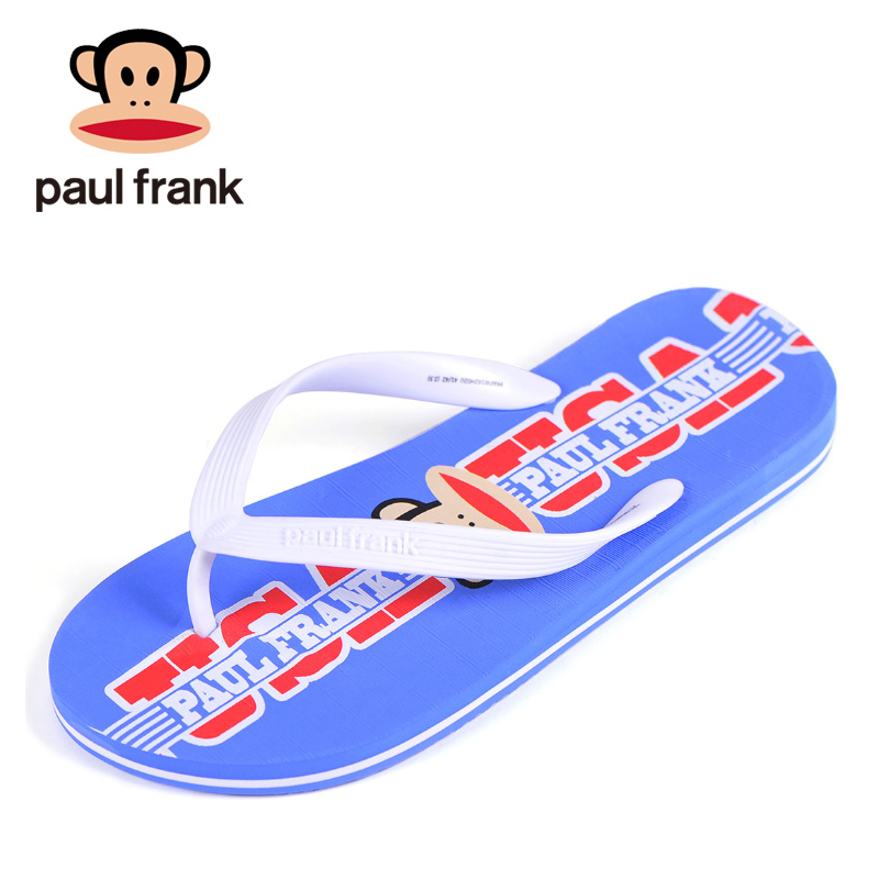 Paul Frank/大嘴猴男士人字拖夏季新款度假沙滩休闲凉拖鞋男