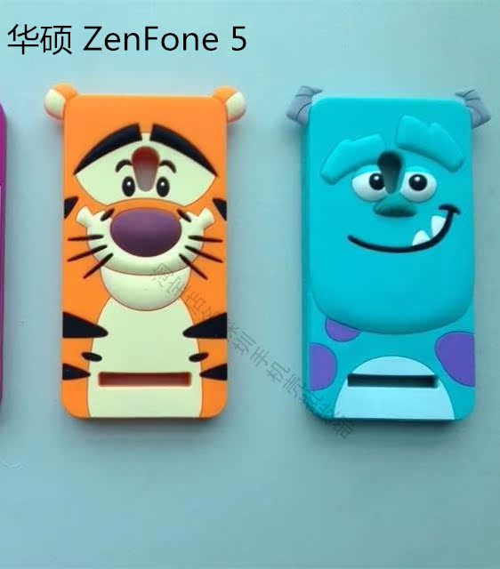 笑笑猫保护套 华硕 ZenFone 5 卡通手机壳 毛怪 跳跳虎硅胶软壳