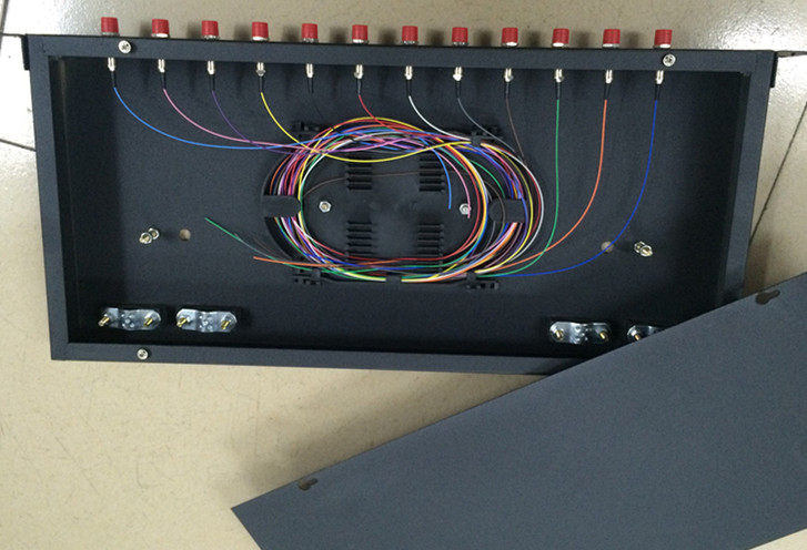 1224口终端盒光纤终端盒光缆熔纤终端盒尾纤保护盒固定盒