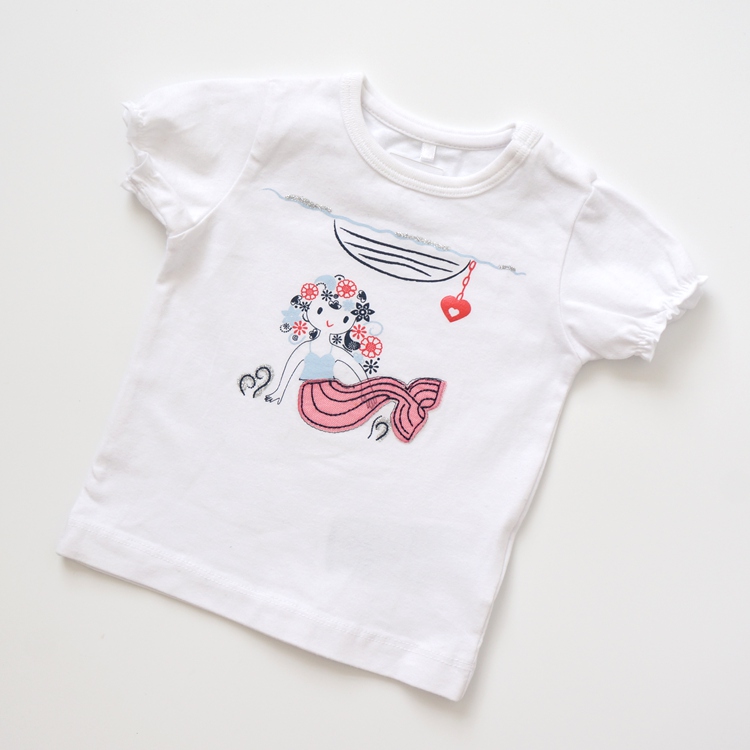 夏装女宝宝短袖T恤新生儿衣服夏天婴幼儿上衣夏季婴儿服装纯棉0-1