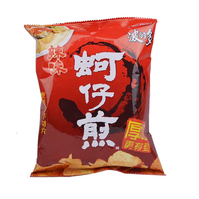 台湾原装进口 华元波的多厚切薯片 （蚵仔煎辣味）46g