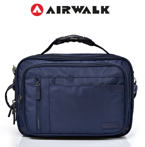 【现货】美国品牌【AIRWALK】移動城市多夾層三用電腦包(兩色)