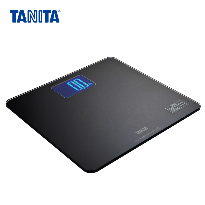 百利达日本TANITA正品电子体重健康秤HD-366蓝屏400斤体重计
