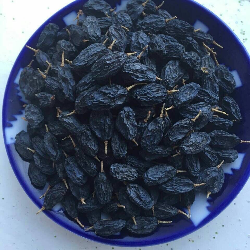 新疆吐鲁番特产特级500g野生黑加仑葡萄零食休闲食品黑提子干大白