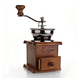 全国包邮YAMI8521原木手摇磨豆机/咖啡研磨机 家用磨咖啡豆机手动