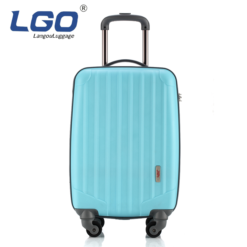 LGO新款正品学生行李箱旅行箱包拉杆箱万向轮潮流男女通用密码箱
