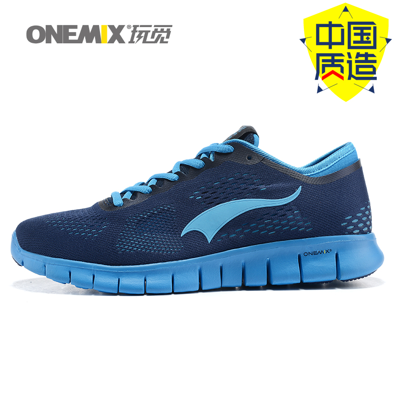 【中国质造】ONEMIX玩觅跑步鞋赤足运动鞋夏季透气情侣款男鞋女鞋