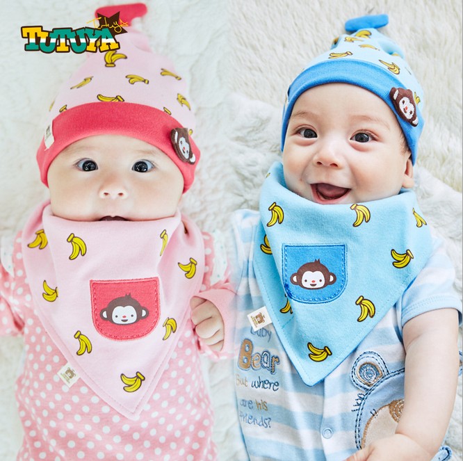 新生儿帽子秋冬婴儿帽子0-3-6-12个月纯棉宝宝胎帽幼儿童帽子男女