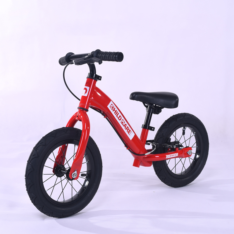 儿童平衡车出口德国无脚踏两轮自行车宝宝滑行车3-7岁12寸充气轮
