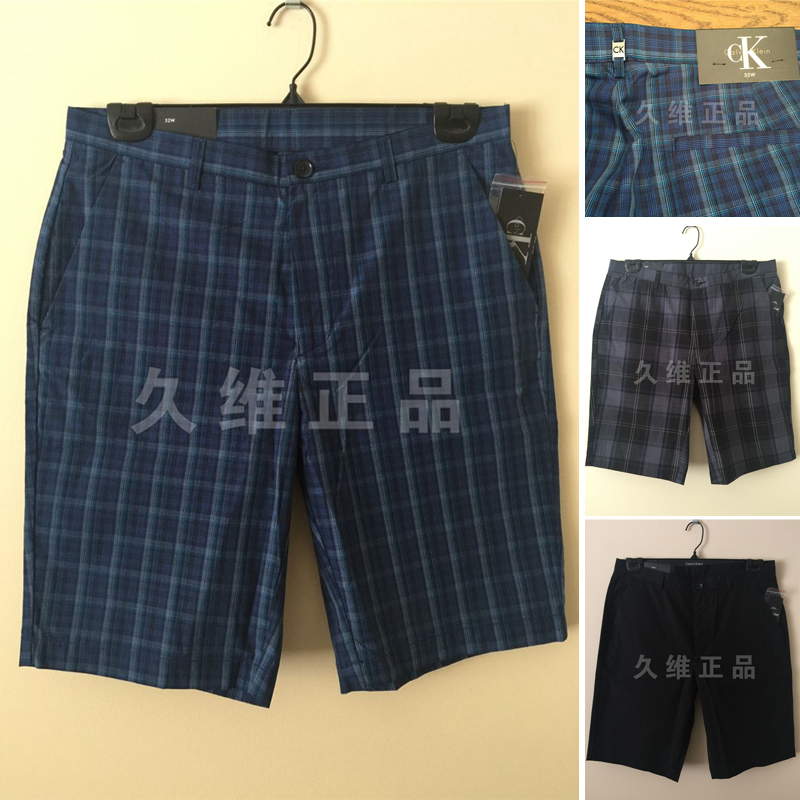 全球购代购正品CK Calvin Klein夏季新款男装个性时尚休闲裤短裤