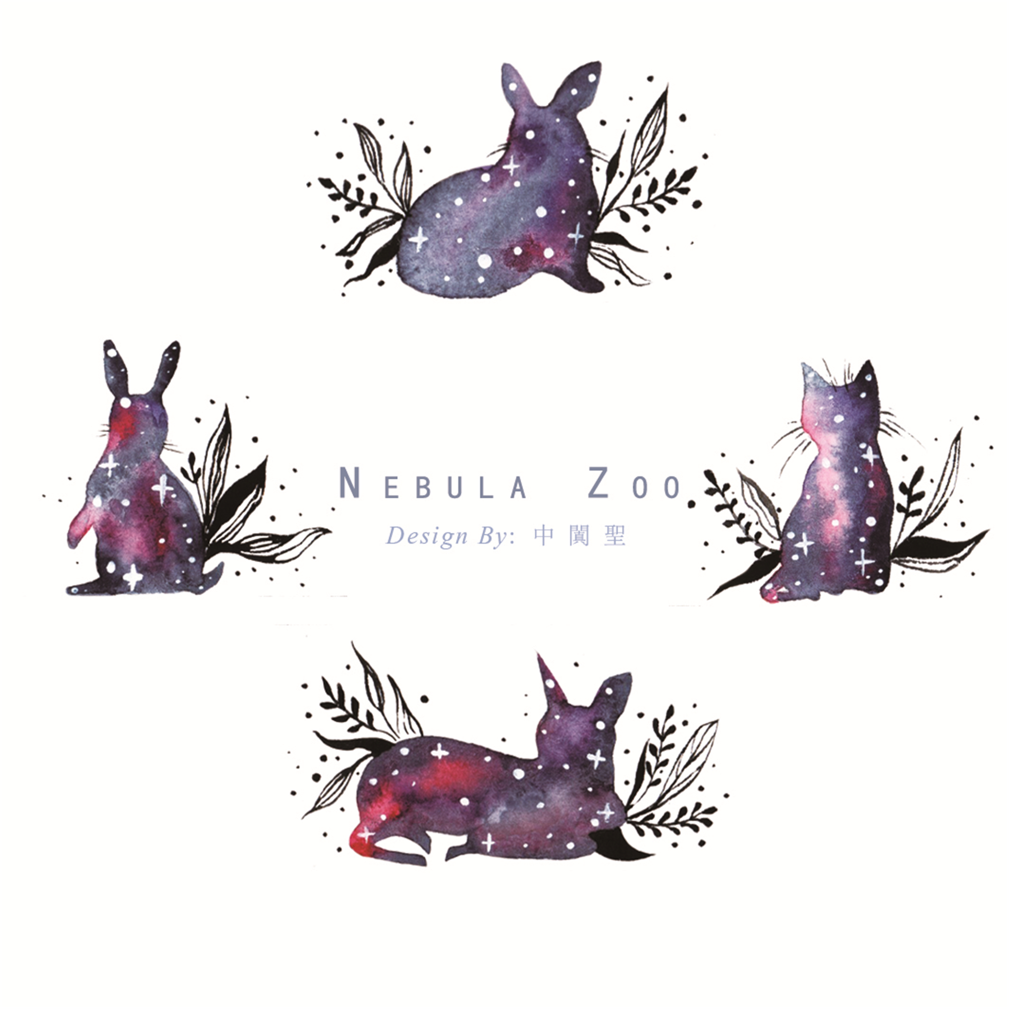 【整卷】胖de小铺 Nebula Zoo 原创和纸胶带