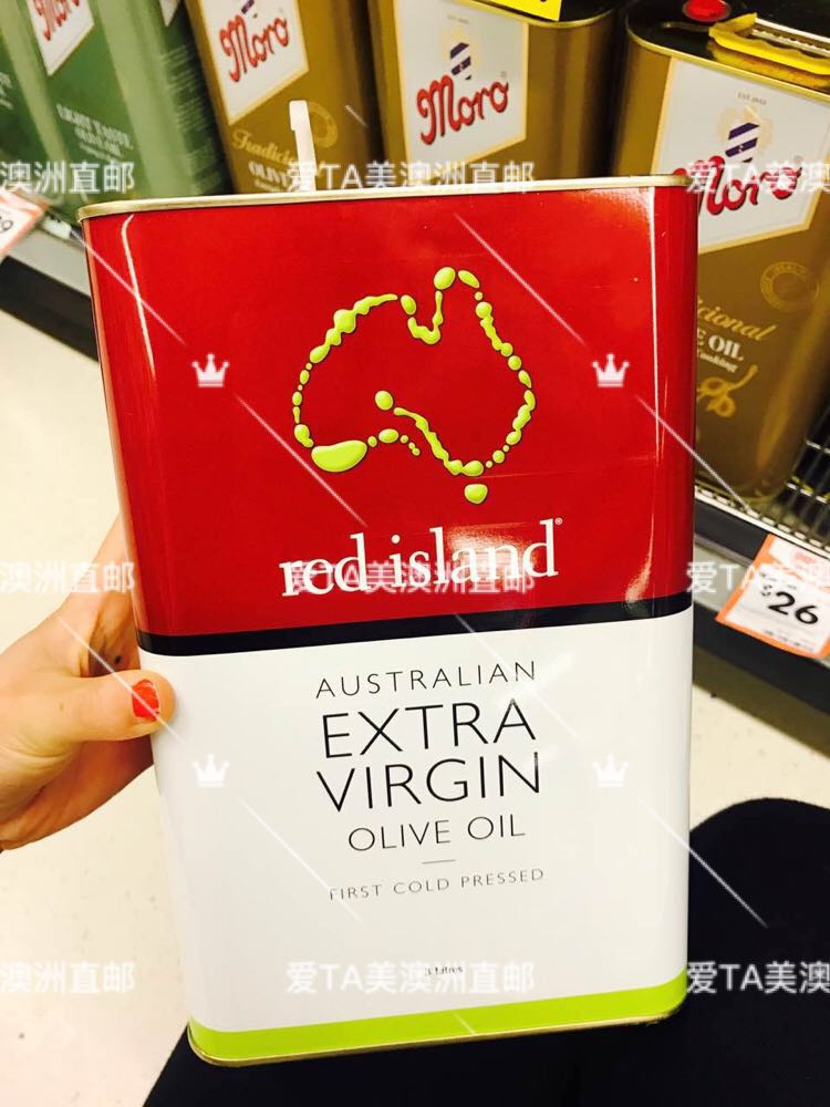 澳洲原产 Red Island Extra Virgin Olive Oil初榨纯橄榄油2L