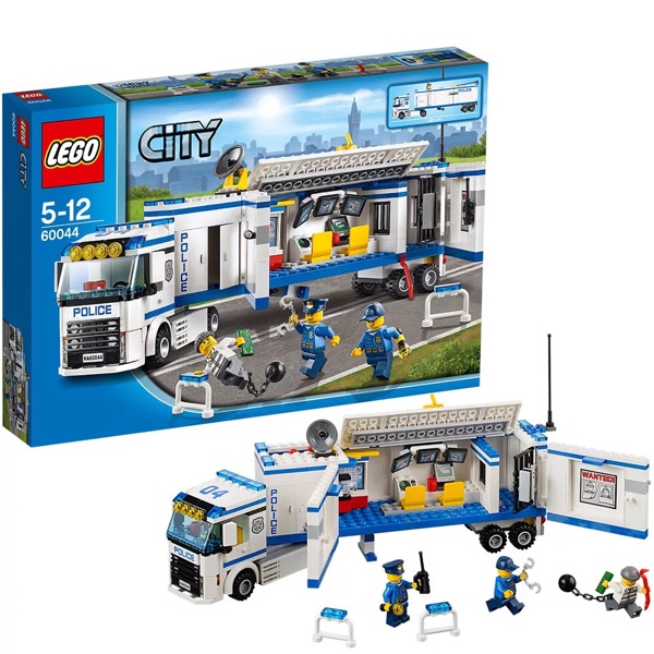 乐高 LEGO 60044 城市系列 流动警署 2014 特价