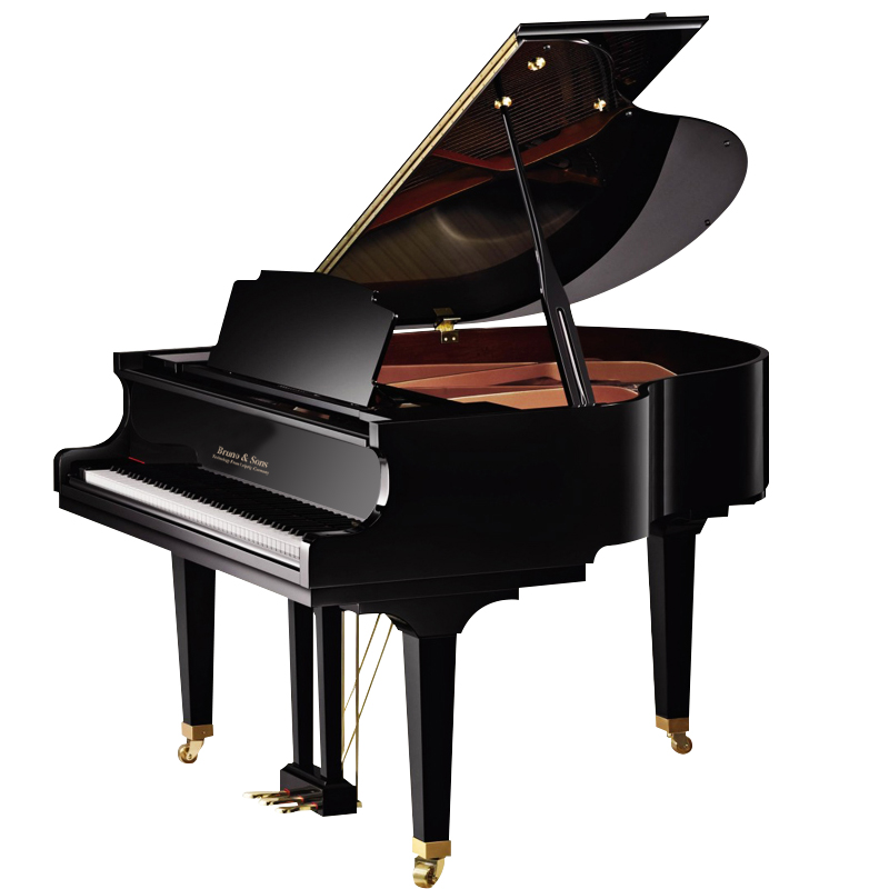 德国原装brnuo布鲁诺钢琴 全新家用钢琴 立式初学者成人R-GP170