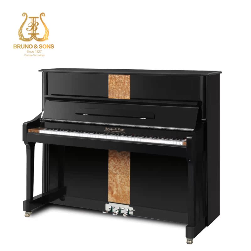 德国布鲁诺全新立式R-GD125A2 钢琴成人家用初学者演奏级