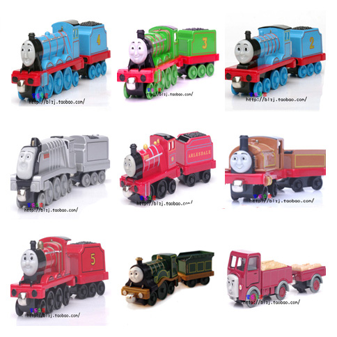 正版合金托马斯小火车托马斯轨道火车套装，男孩儿童益智玩具礼物