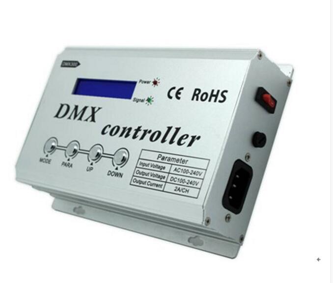 AC 100～240VDMX512控制器 DMX300带LCD显示屏