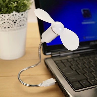 SAIWK USB蛇形风扇 强大风力小风扇 USB小风扇笔记本电脑小风扇