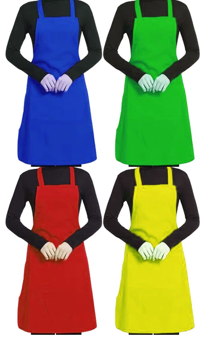 广告围裙印字logo 促销 简约款定做 防水PVC围裙 特价充钻