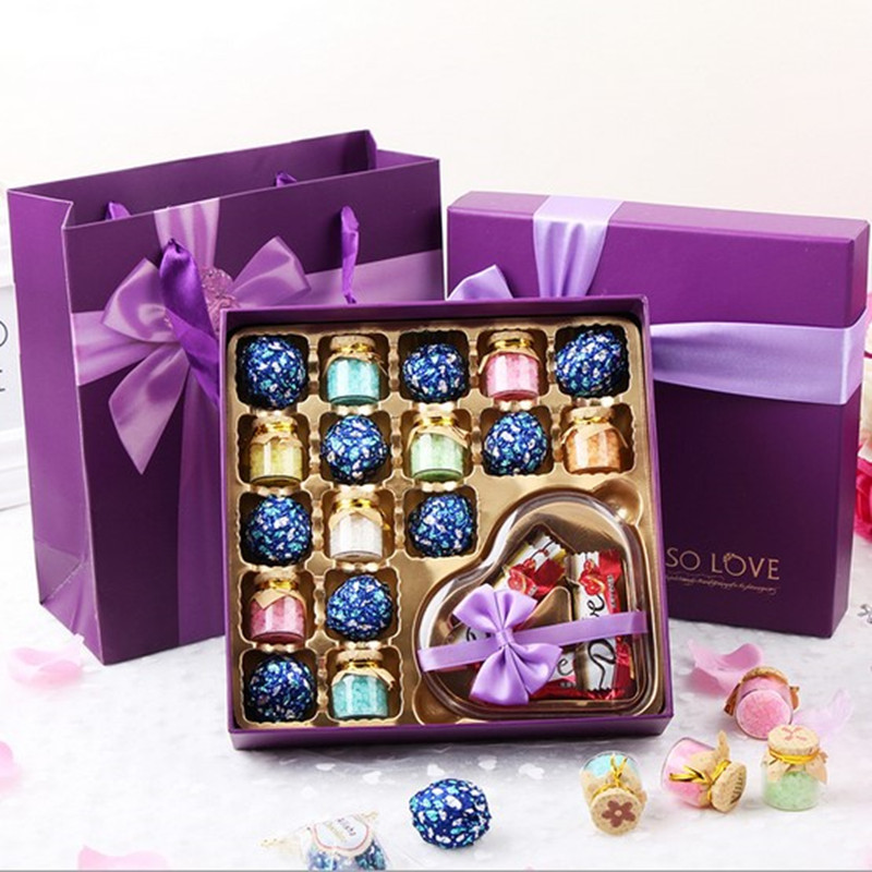 德芙巧克力礼盒装许愿瓶糖果中秋情人节生日创意零食礼物送女朋友