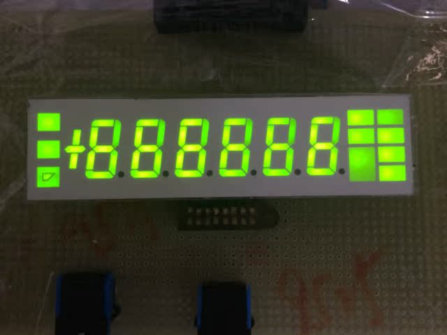 LED彩屏 LED数码管 9525G绿色 数码管显示模块 电子时钟量大从优