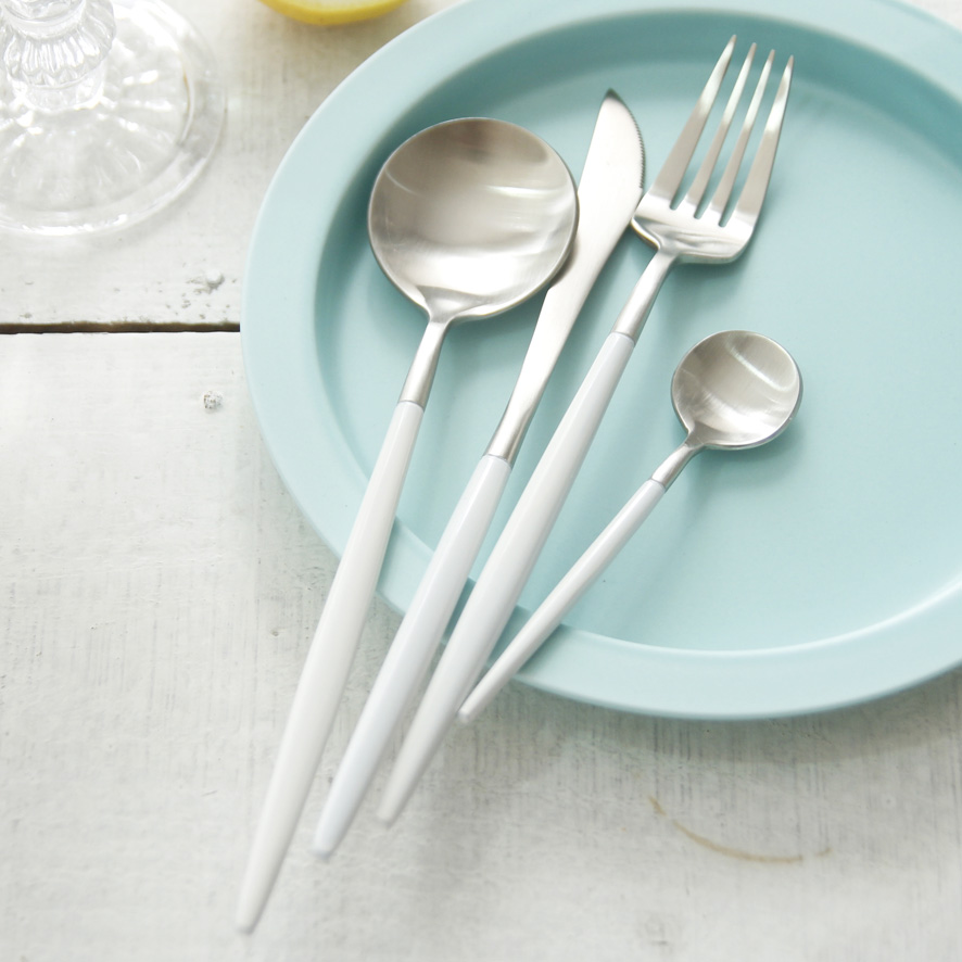 安妮系列 葡萄牙设计刀叉勺不锈钢餐具 ins大热款 北欧风格 西餐