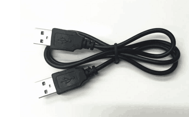 USB延长线公对公连接线双头U盘数据线笔记本散热器充电线移动硬盘
