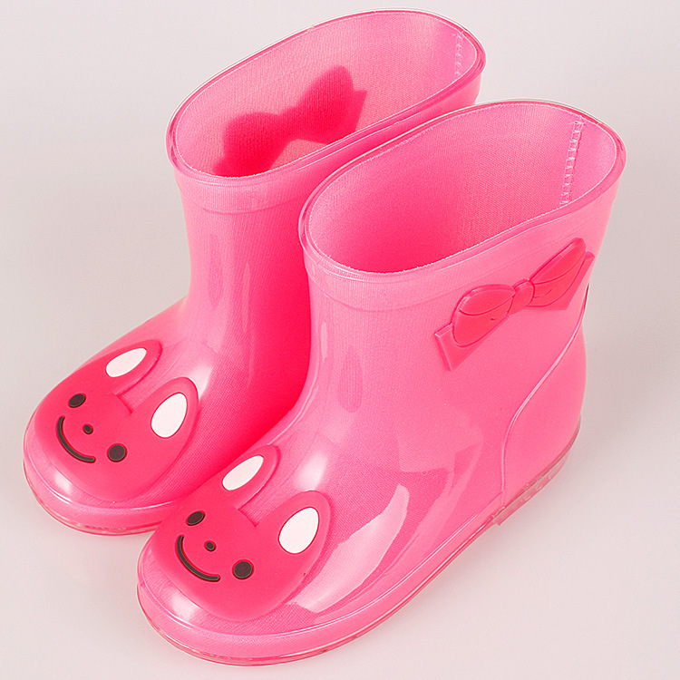 特价春夏儿童雨鞋男童女童宝宝防滑雨靴幼儿水鞋小童大童小孩胶鞋