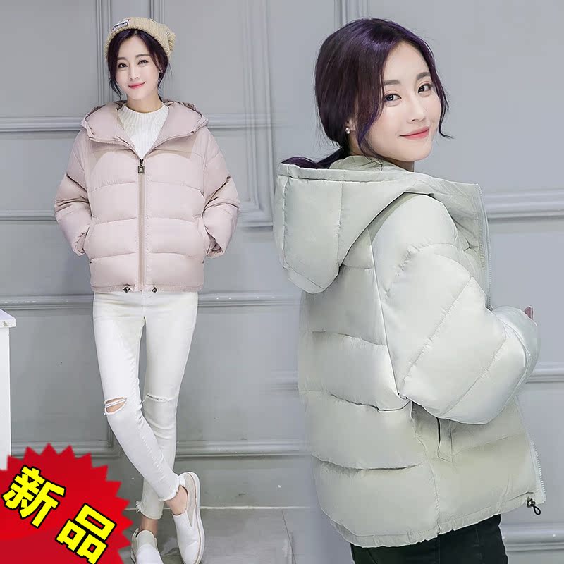 2016新款冬季棉服女韩国短款棉衣宽松时尚面包服加厚保暖棉袄外套